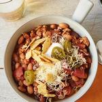 Truthahn-Chili aus dem Slow Cooker