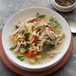 Hühnernudelsuppe aus dem Schongarer