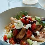 Hähnchen-Couscous-Bowl aus dem Schongarer