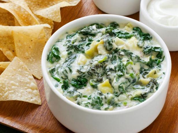 Rezept für amerikanischen Spinat-Artischocken-Dip