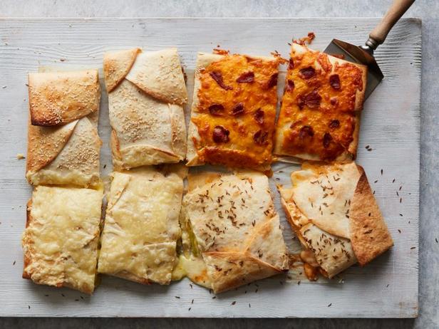 So wird's gemacht – Jumbo-Sandwich mit vier verschiedenen Geschmacksrichtungen