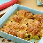Croissant-Brotauflauf