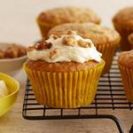 Bananenmuffins mit Frischkäse-Frosting