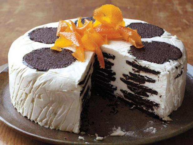 Zubereitung - Kühlschranktorte mit Orangen-Karamell-Schlagsahne