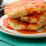 Makkaroni-Käse-Pfannkuchen