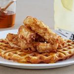 Hähnchen und Waffeln