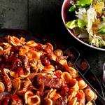 Sonntags-Fleischsauce mit Orecchiette-Nudeln