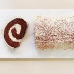 Schokoladen-Eierlikörrolle
