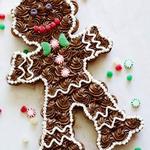 Lebkuchenmann aus Cupcakes