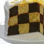 Schachkuchen mit Zuckerguss