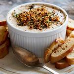 Dipsauce mit Pilzen und Fleisch