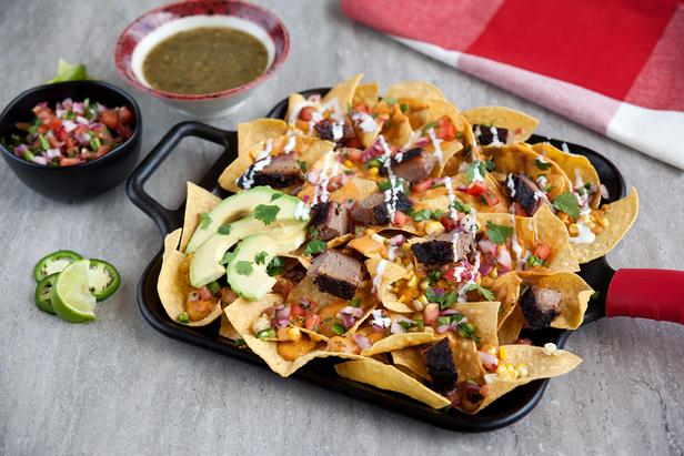 Zubereitung - Roastbeef-Nachos mit BBQ-Sauce