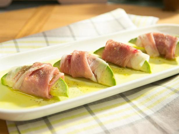 Zubereitung - Vorspeise im Prosciutto-Mantel