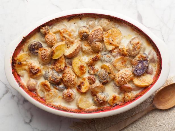 Wie man ein herbstliches Kartoffelgratin zubereitet
