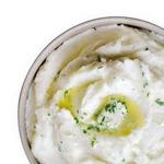 Kartoffelpüree mit grüner Butter