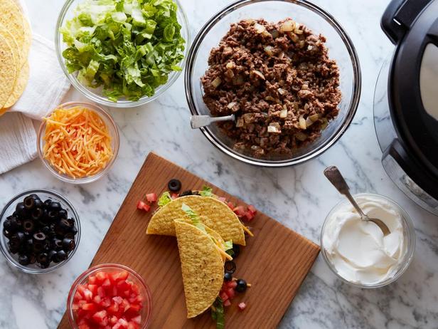 Foto des Gerichts – Taco-Füllung aus Rinderhackfleisch, im Schongarer zubereitet