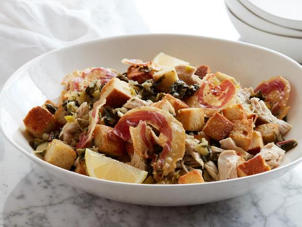 Foto des Gerichts – Winterliche Panzanella mit Hähnchen aus dem Schongarer