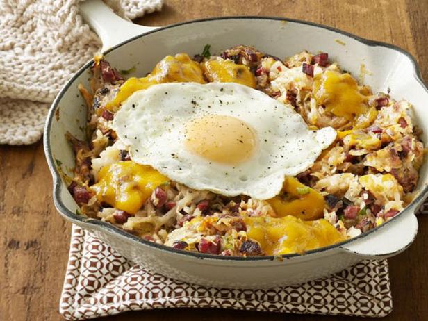 Foto des Gerichts – Rösti mit Corned Beef