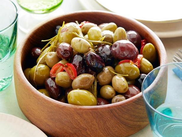 صورة الطبق - زيتون حار مخبوز