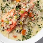 Lachs-Dill-Chowder aus dem Schongarer
