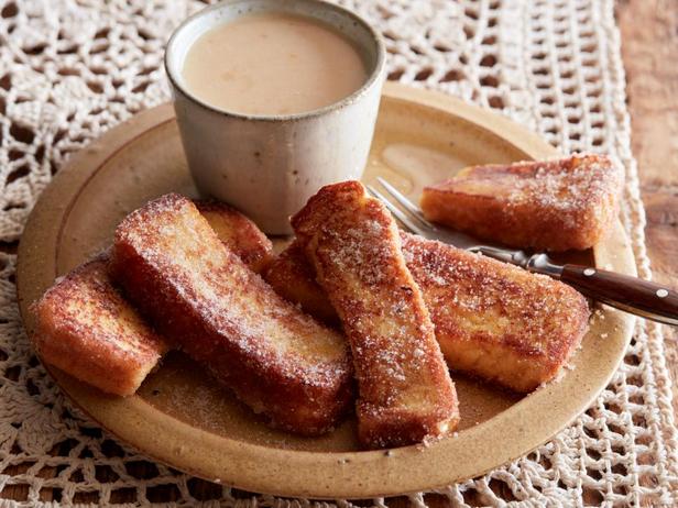Foto des Gerichts – French Toast Churros mit Orangenglasur