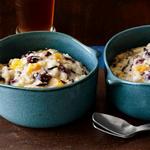 Vollkornporridge zum Frühstück