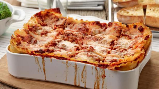 Foto des Gerichts – Drei-Käse-Lasagne