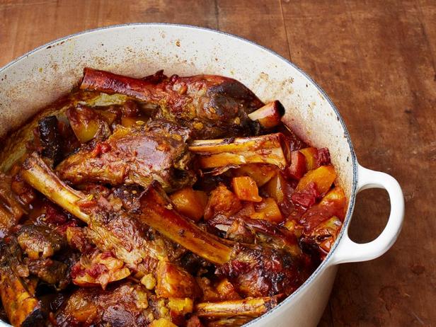 Foto des Gerichts – Marokkanische Lammkeule-Tajine