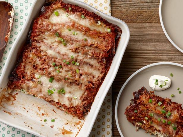 Foto des Gerichts – Enchiladas gefüllt mit Ziegenkäse