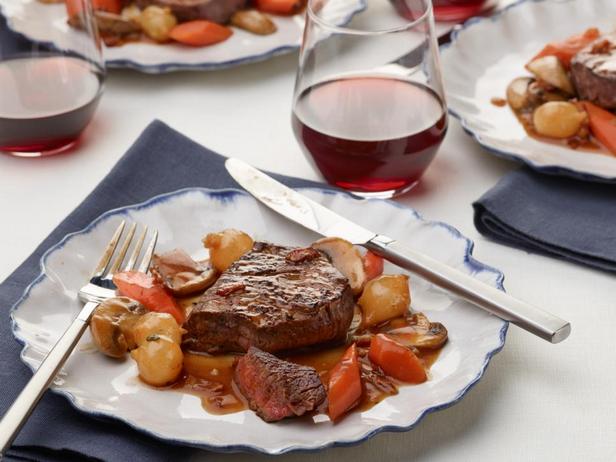 Foto des Gerichts – Filet Boeuf Bourguignon