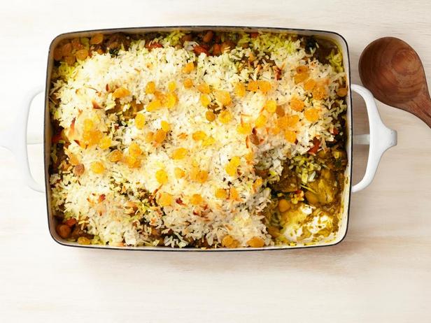 Foto des Gerichts – Indischer Kokos-Hühnercurry-Auflauf