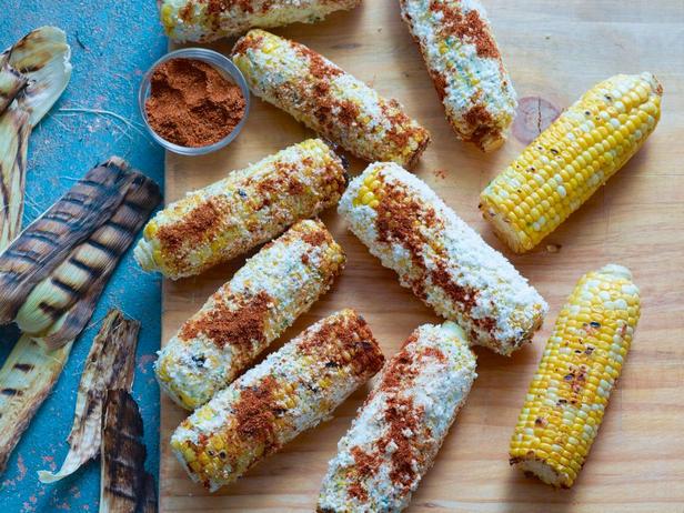 Foto des Gerichts – Gegrillter Maiskolben mit Limettenbutter