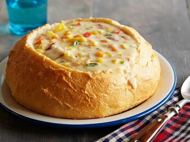 Foto des Gerichts – Mais-Käse-Eintopf im Brottopf