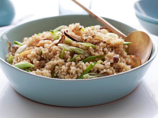Zubereitungstipps - Quinoa mit Shiitake-Pilzen und jungen Erbsen