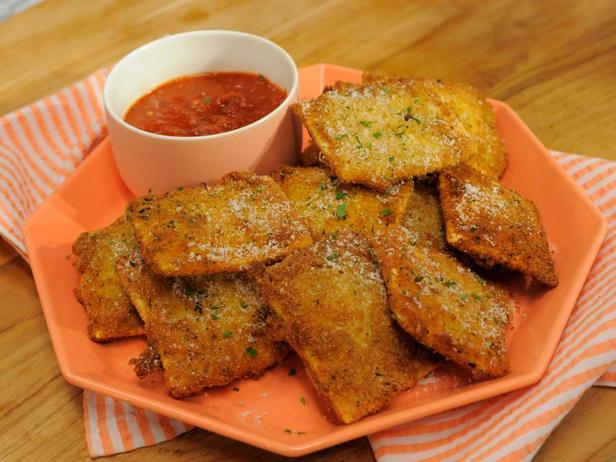 Foto des Gerichts – Frittierte Ravioli mit italienischen Kräutern