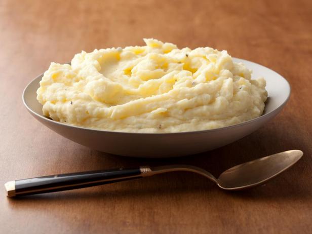Foto des Gerichts – Kartoffelpüree mit Sauerrahm
