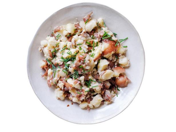 Foto des Gerichts – Kartoffelpüree mit Knoblauchbutter