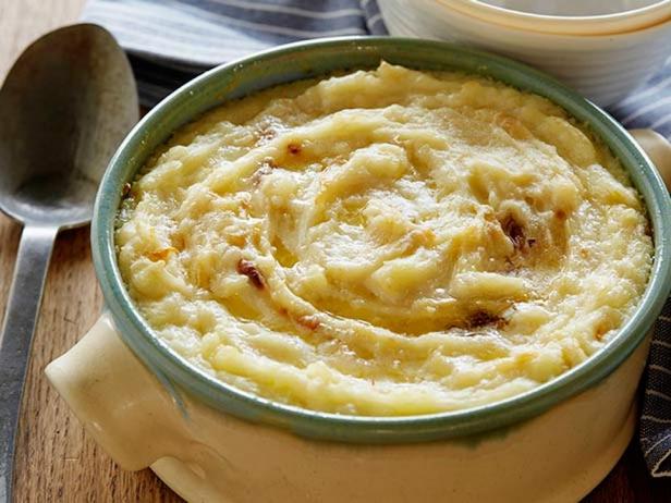 Foto des Gerichts – Kartoffelpüree mit geröstetem Knoblauch