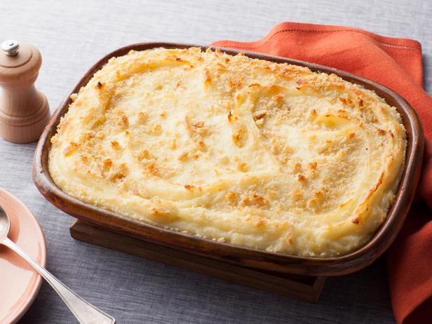 Foto des Gerichts – Kartoffelpüree mit Käse und einer knusprigen Kruste