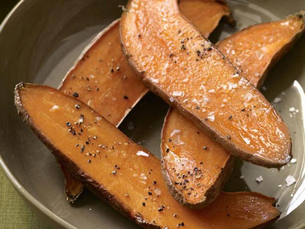 Foto des Gerichts – Gebackene Süßkartoffeln mit Aioli