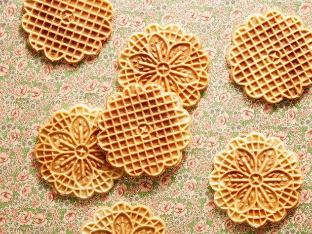 Foto – Pizzelle-Waffelplätzchen