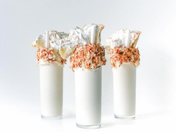 Kokosnusskuchen-Milchshake