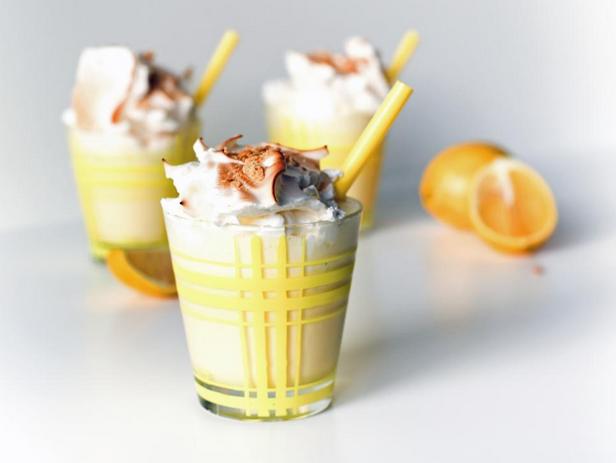 Zitronen-Baiser-Milchshake