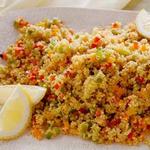 Couscous mit bunten Paprika
