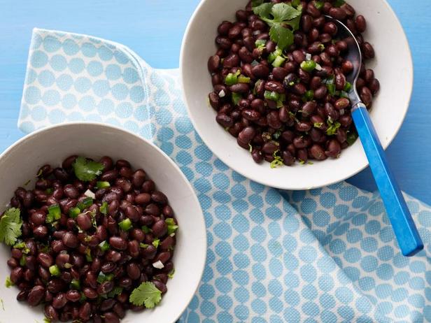 Rezept für gebratene schwarze Bohnen mit Chili