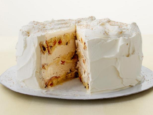 Foto des Gerichts – Panettone- und Eierlikör-Eiscremetorte