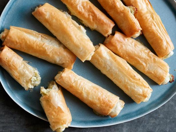 Zubereitung - Türkische Zigarren mit Käse und Kräutern