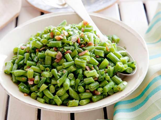 Rezept - Gebratene grüne Bohnen mit Speck