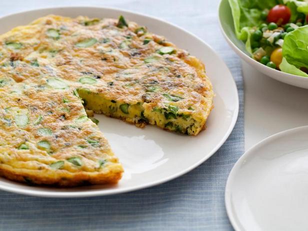 Rezept für eine Käse-Spargel-Frittata