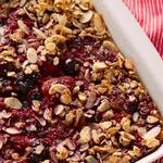 Haferflockenauflauf mit Beeren